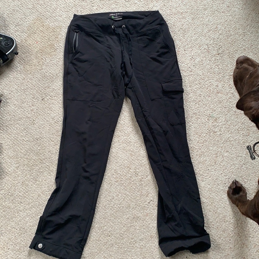 Black scrub pants